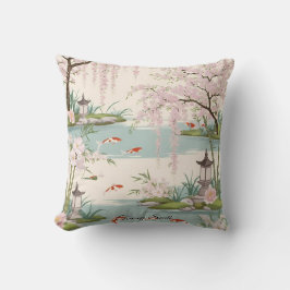 Hübsch Cherry Blossom Blumenarm Kissen