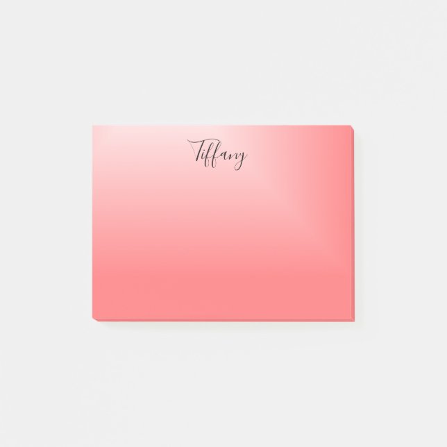 Hübsch Chic Ombre Post-it Klebezettel (Vorderseite)