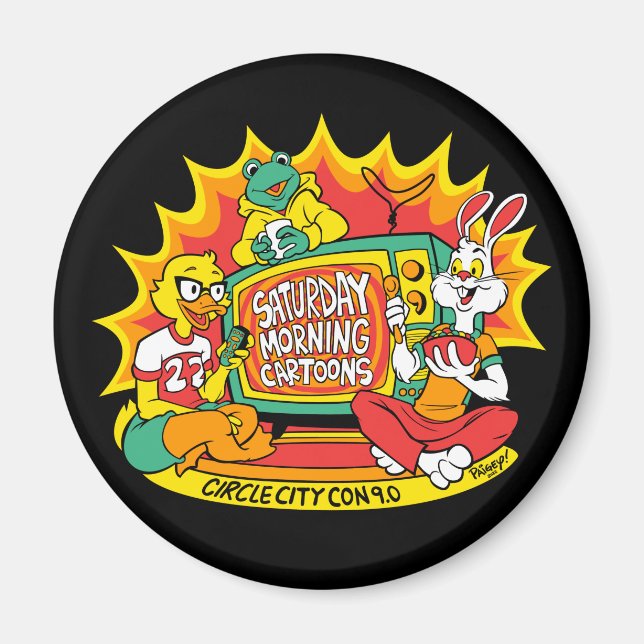 Hübsch Cooles Magnet (Vorne)