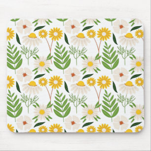 Hübsch Daisy Pattern Mousepad