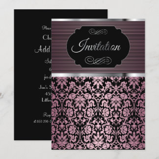 Hübsch Damask Party | Einladung