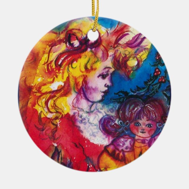 HÜBSCH DOLL KERAMIK ORNAMENT (Vorne)