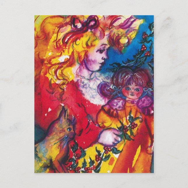 HÜBSCH DOLL POSTKARTE (Vorderseite)