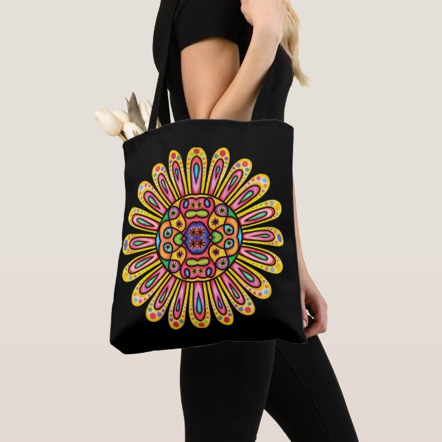 Hübsch Doodle Daisy Mandela Tasche (Von Nahem)