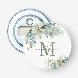 Hübsch Eukalyptus Botanisches Monogramm Flaschenöffner