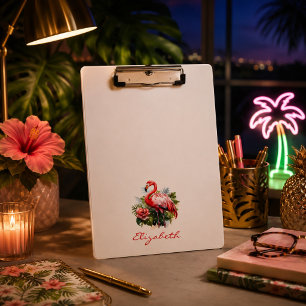 Hübsch Flamingo Klemmbrett