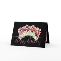 Hübsch Floral Bouquet Orchid Crown Blume Geburtsta
