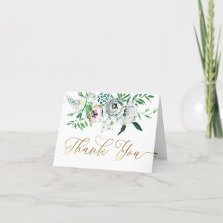 Hübsch Floral Gouache Boho Blume Personalisiert Dankeskarte