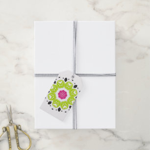 Hübsch Floral Paisley Personalisiert Geschenkanhänger