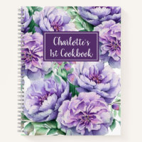 Hübsch Florals Girls 1. Kochbuch Lila Rezept