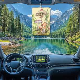 Hübsch Forest Mushrooms Ferns Autolufterfrischer