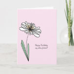 Hübsch Friend Birthday Card Karte<br><div class="desc">Geburtstagskarte eines hübschen Freundes. Diese Karte ist mit Ihrer personalisierten Nachricht anpassbar.</div>