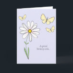 Hübsch Friend Birthday Card Karte<br><div class="desc">Hübsche Freundes-Geburtstagskarte,  die mit Ihrer personalisierten Nachricht anpassbar ist.</div>