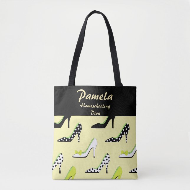 Hübsch Gelbe Heelse Unterricht Diva Tasche (Vorderseite)