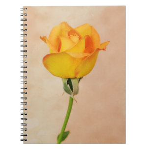 Hübsch Gelbe Rose aus Gertie's Garden Notizblock