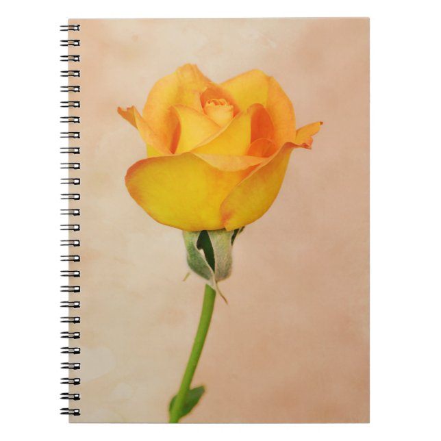 Hübsch Gelbe Rose aus Gertie's Garden Notizblock (Vorderseite)