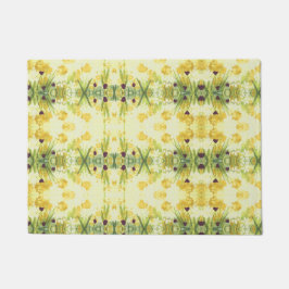 Hübsch-Gelbmatte Fußmatte