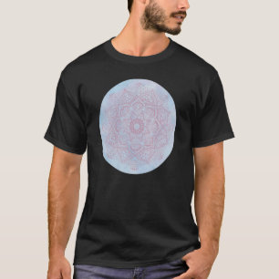 Hübsch Girl Pink Blume Zen Boho Lotus M T-Shirt