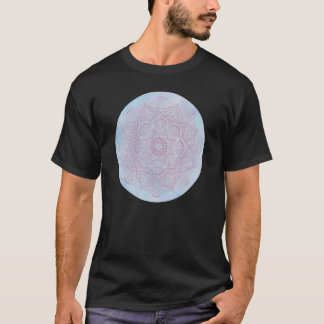 Hübsch Girl Pink Blume Zen Boho Lotus M T-Shirt