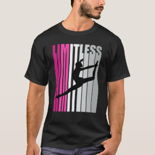 Hübsch Girls Rosa Limitless Tanzabend Tanzabend T-Shirt
