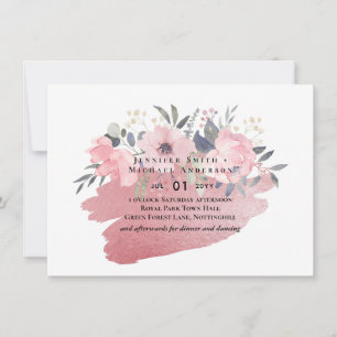 Hübsch Girly Rosegold Floral Glam Wedding