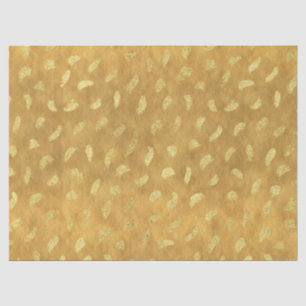 Hübsch Gold Glam Abstrakt Seidenpapier