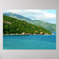 Hübsch Haiti 16 Zoll x 12 Zoll, Value Poster (Matt
