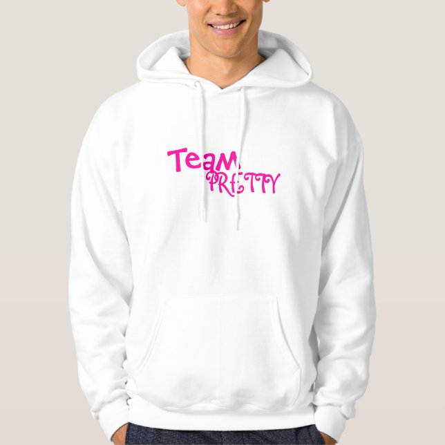 Hübsch im Rosa! Hoodie (Vorderseite)