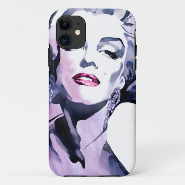 Hübsch in Lila Case-Mate iPhone Hülle (Rückseite)