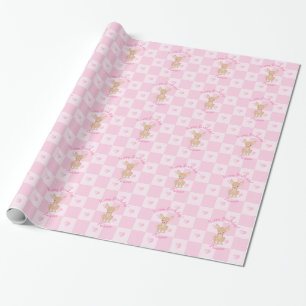 Hübsch in Pink Chihuahua Geschenkpapier