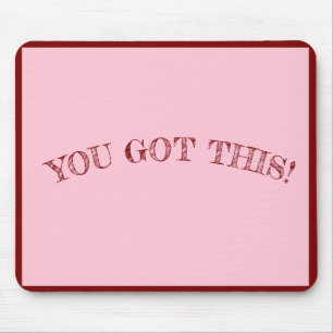 Hübsch in Pink: Stilvolle Girly Mouse Pad Mousepad
