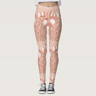 Hübsch in rosa Blende Leggings