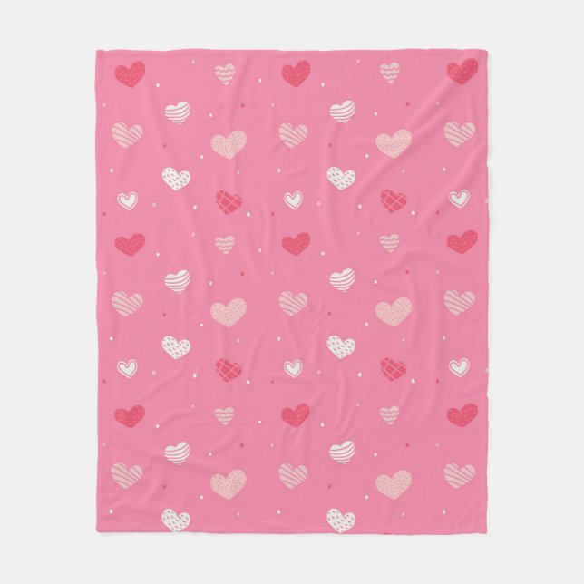 Hübsch in rosa fleecedecke (Vorderseite)