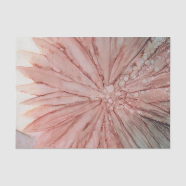 Hübsch in rosa Gewebpapier Seidenpapier (Vorderseite)