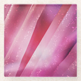 Hübsch in rosa glasuntersetzer