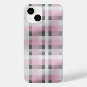Hübsch in rosa Kariertes Muster - Trendy Tartan Case-Mate iPhone 14 Hülle
