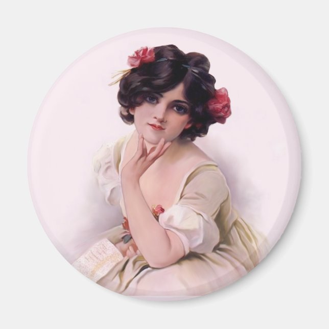 Hübsch in rosa magnet (Vorne)