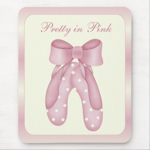 Hübsch in rosa Mousepad