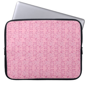 Hübsch in rosa Neoprenschlacke Laptopschutzhülle