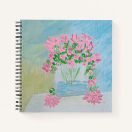 Hübsch in rosa Notebook Notizbuch