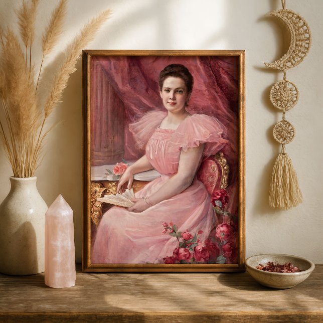 Hübsch in rosa | Paul De La Boulaye Poster (Von Creator hochgeladen)