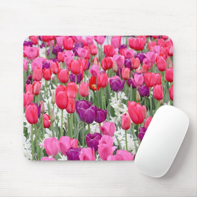 Hübsch in rosa Petalen Mousepad (Mit Mouse)