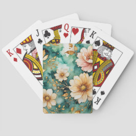 Hübsch in rosa Spielkarten