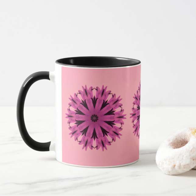 Hübsch in rosa tasse (Mit Donut)