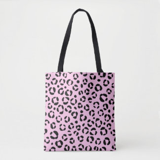Hübsch in rosa Tierschrift Tasche
