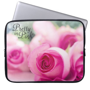 Hübsch in Rosen Laptopschutzhülle
