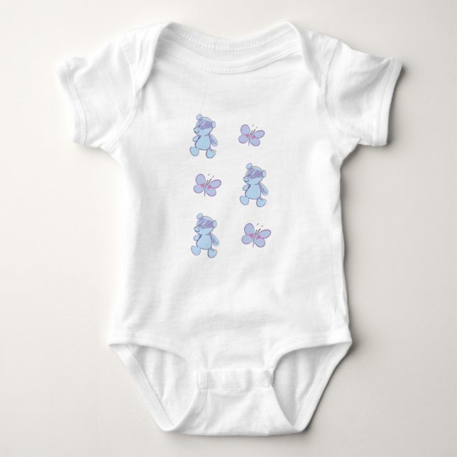 Hübsch Jersey Bodysuit Baby Strampler (Vorderseite)