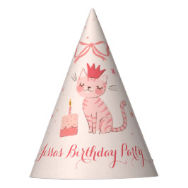 Hübsch Kitty Birthday Party Hat Partyhütchen