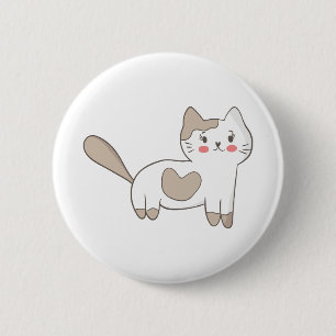 Hübsch Kitty Button
