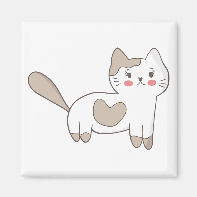Hübsch Kitty Magnet (Vorne)
